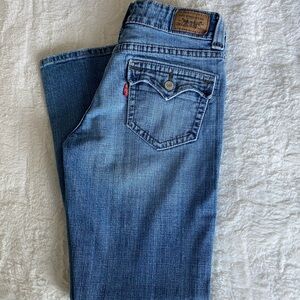 Vintage Levi’s low rise bootcut jeans